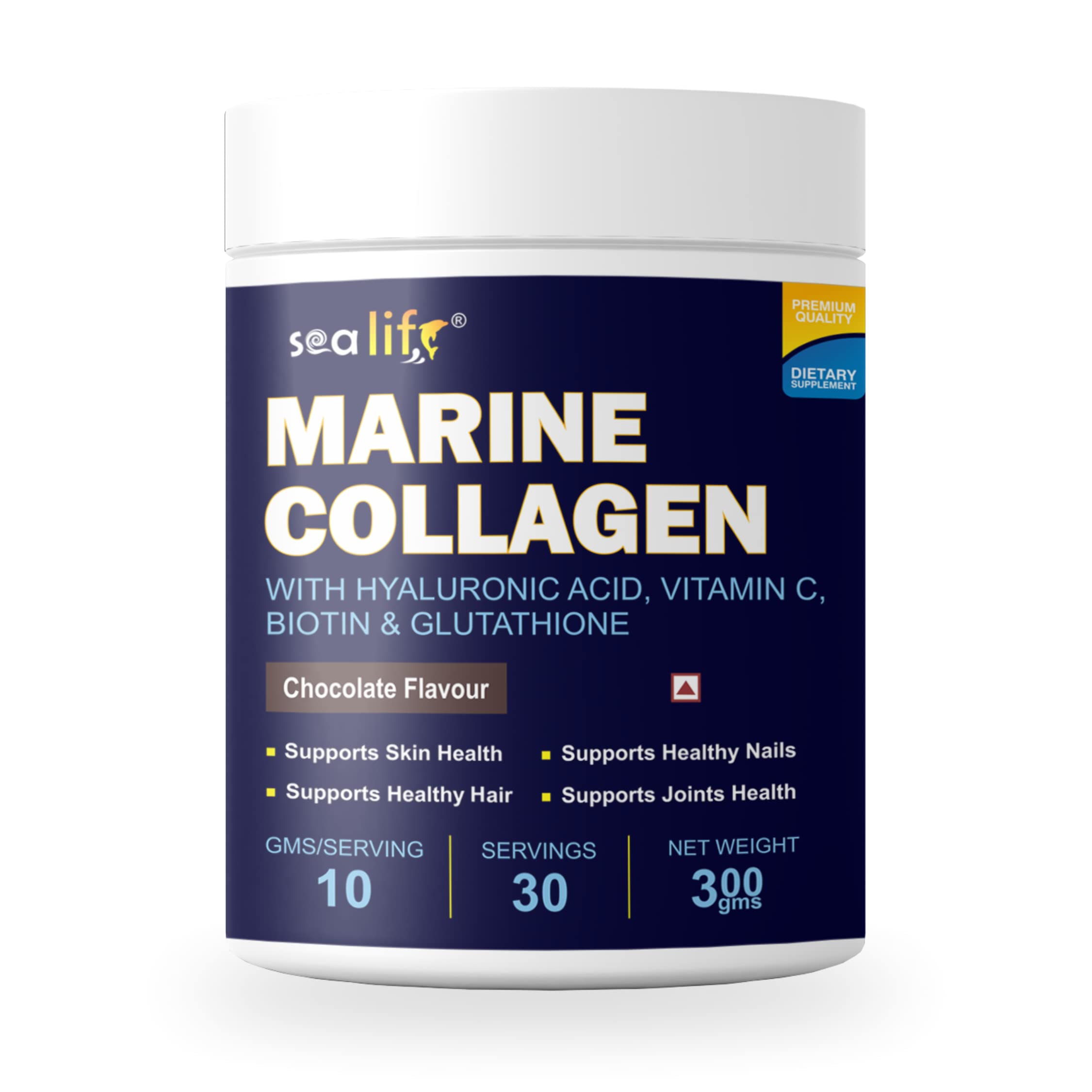 Buy Sea life Marine Collagen Powder | Fish Collagen(300 GM) with ...