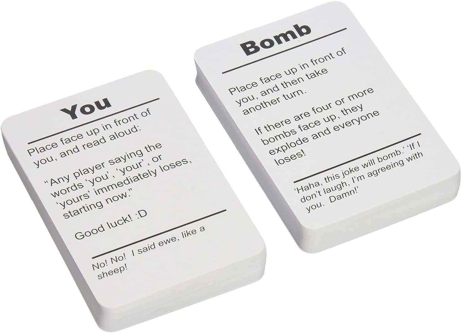 Asmadi Games We Didn't Playtest This At All: Unisex Humor Card Game for All Ages, 16 Cards, 0.16kg, Box, English - Image 4