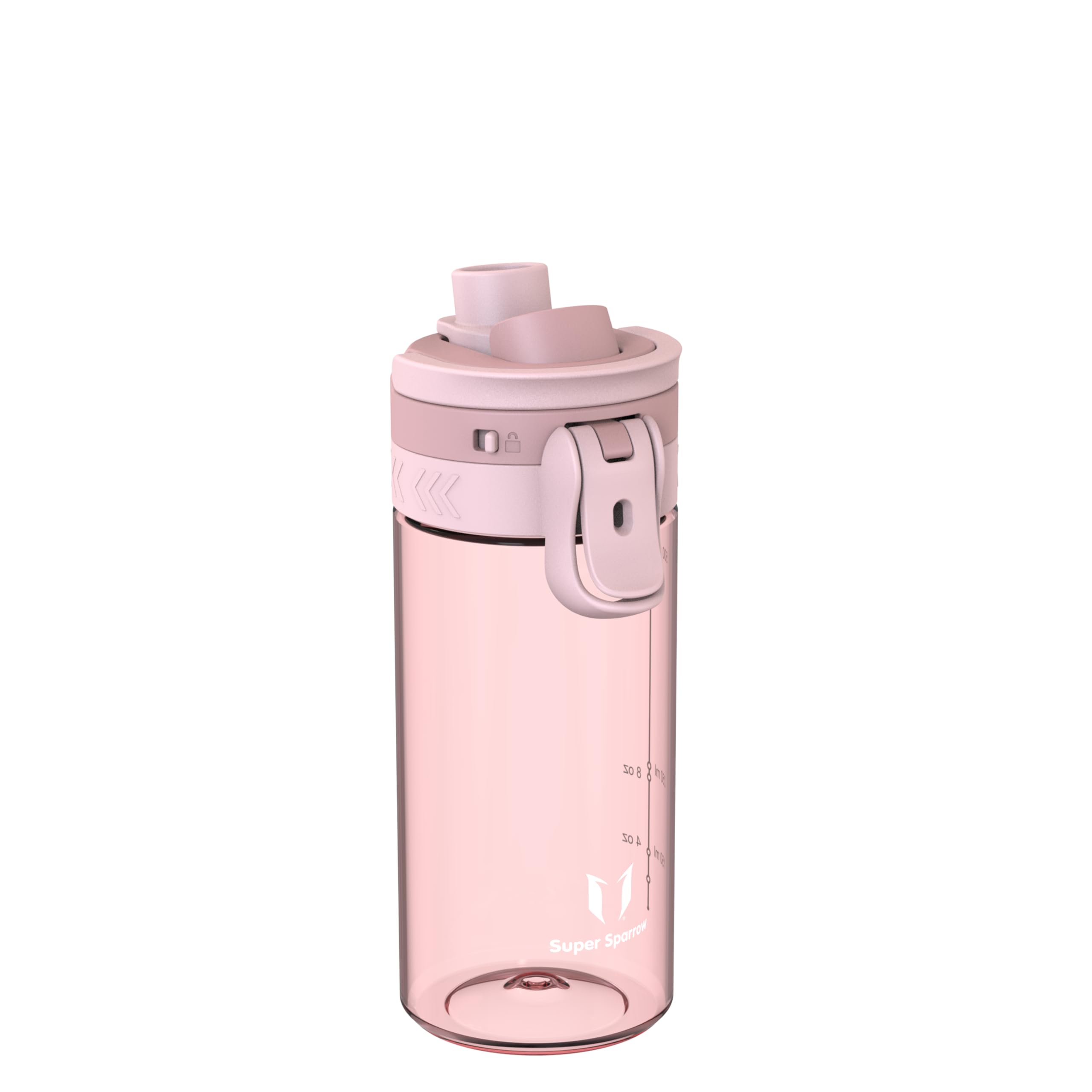 Super Sparrow Borraccia - 500ml/750ml/1L - Bottiglia Senza BPA, a Prova di Perdite - Borraccia TouchGulp Flusso Rapido Con Un Clic per Scuola, Sport, All'aperto