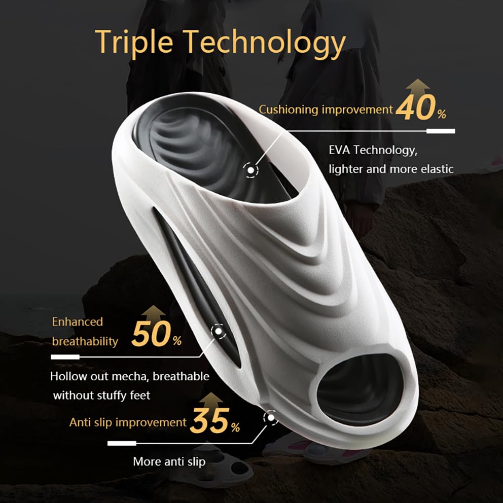 EVA Slippers for Men and Women, Super Soft Comfort Lightweight Pillow Slippers,Unisex-Adult Classic Cozzzy Platform Sandals for Indoor & Outdoor4