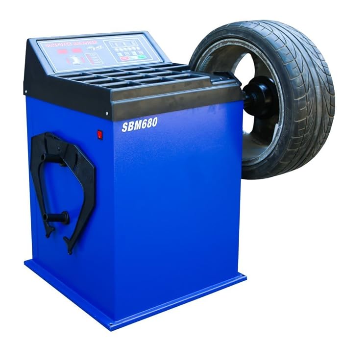 Buy CHIEN RONG SBM 680 Wheel Balancer Tire Balancers Machine Rim Car