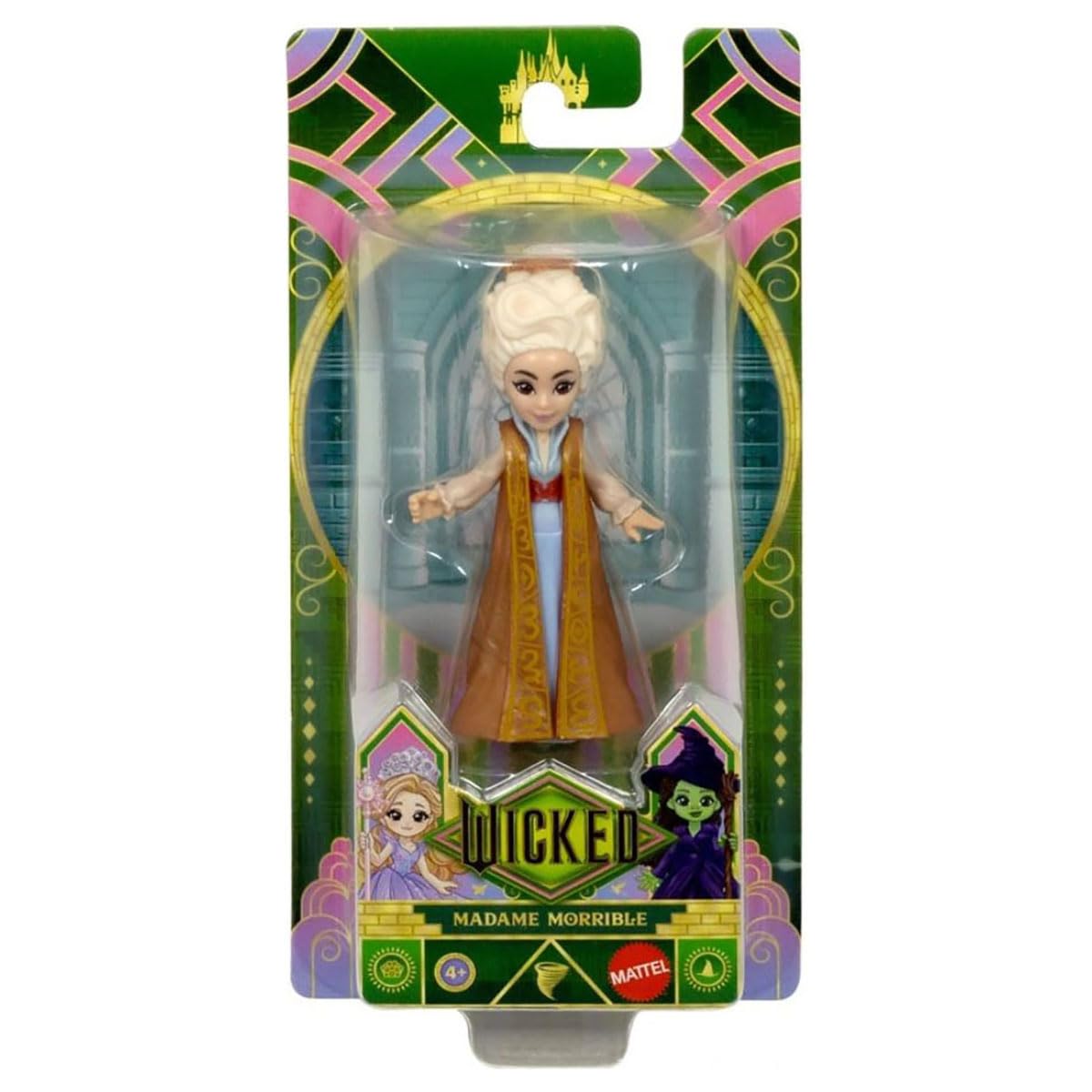 Wicked Madame Morrible ドール　ウィキッド Mattel Wicked Small Doll Figure Madame Morrible Toy For Kids Age 3