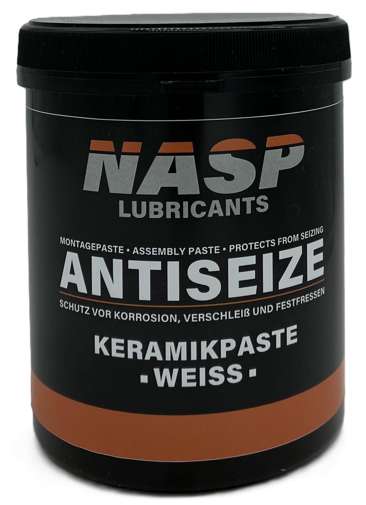 NASP Anti Seize Ceramica Pasta di Montaggio Anti grippante Senza Metalli Confezione da 1KG Made in Germany - Offerta Speciale Limitata