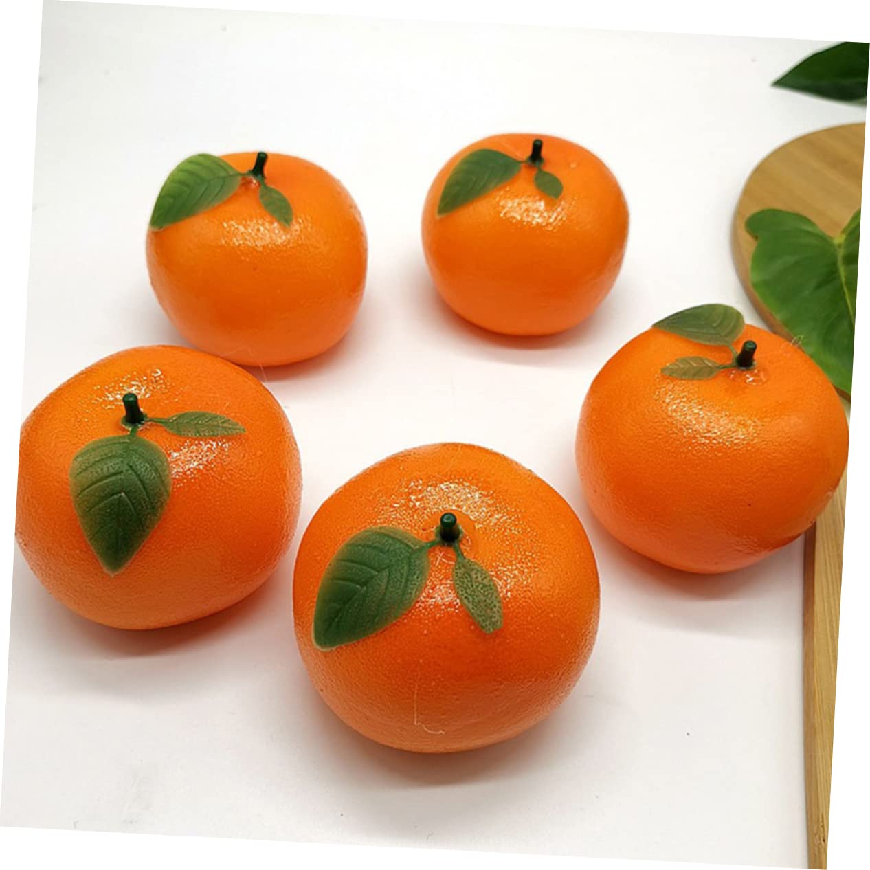SOIMISS 3 Sätze Künstliche Orange Lebensecht Gefälscht Orangen Party Fotografie-Requisiten Künstliche Früchte Schaufensterdekoration Künstliche Frucht Falsches Obstdekor Schaum 6 Stück * 3