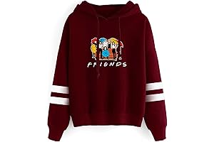 Fashion Friends TV Show Sweatshirt Hoodie Funny Women Casual Graphic Hooded Pullover