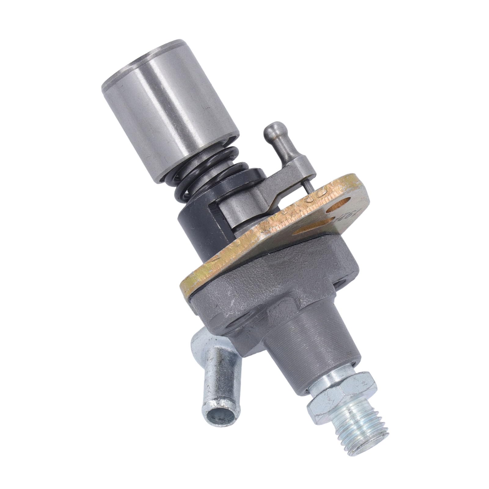 Pompa iniezione carburante 192F, pompa industriale in acciaio per motore L100, dimensioni stantuffo da 6,5 ​​mm, gruppo pompa carburante ad alte prestazioni con struttura in