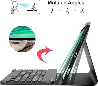 JADEMALL Keyboard Case for Honor Pad X8a, Wireless Magnetic Detachable Bluetooth Keyboard(QWERTY Layout), Premium PU Leather Cover for Honor Pad X8a 11-inch 2024 Tablet, Black