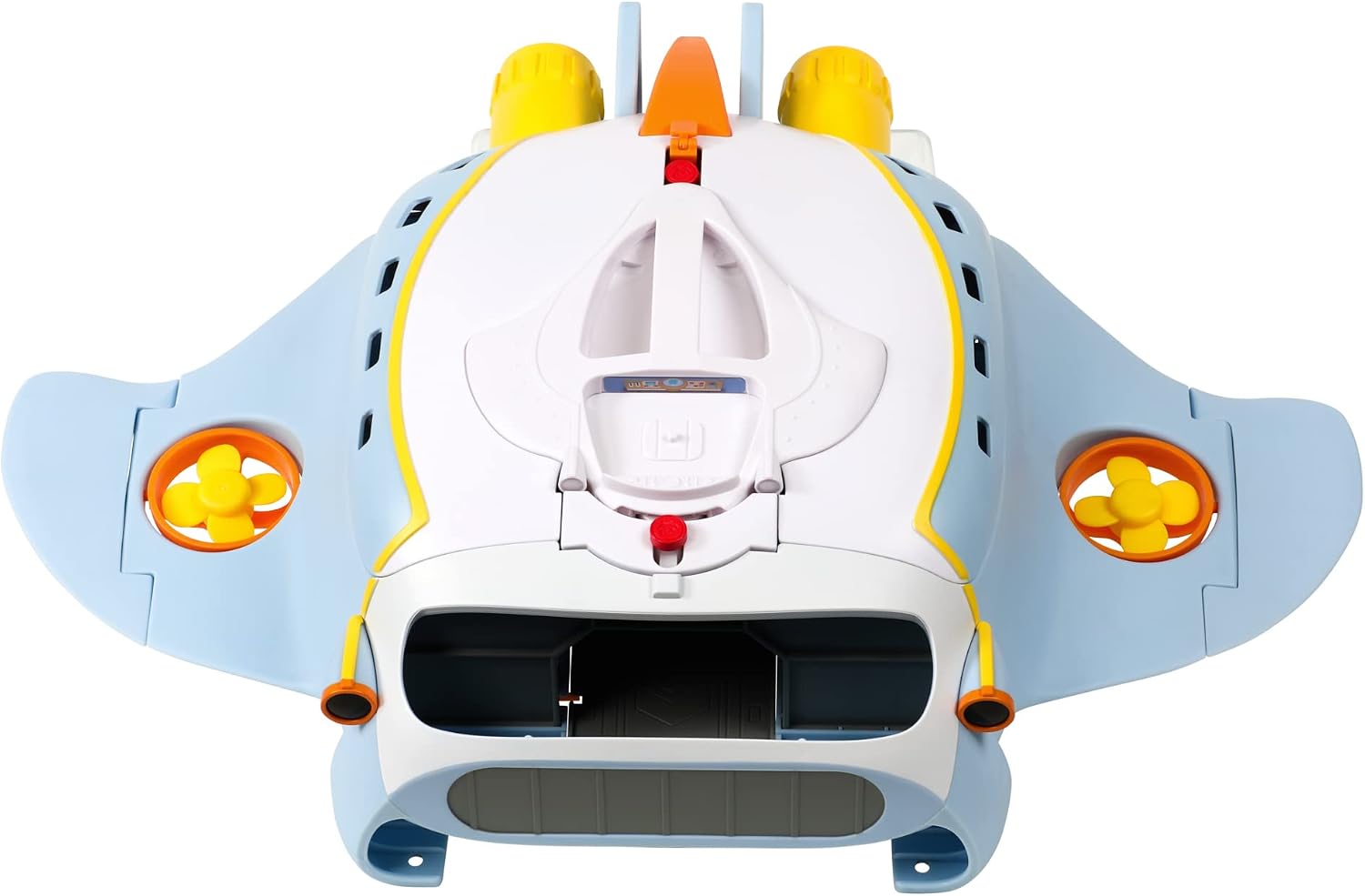 Octonauts Above & Beyond | Octoray Transforming Playset | 7 Pieces | 25+ Lights and Sounds, Multicolor, includes Figure, Playset, 3 Accessories, 3 AAA Batteries