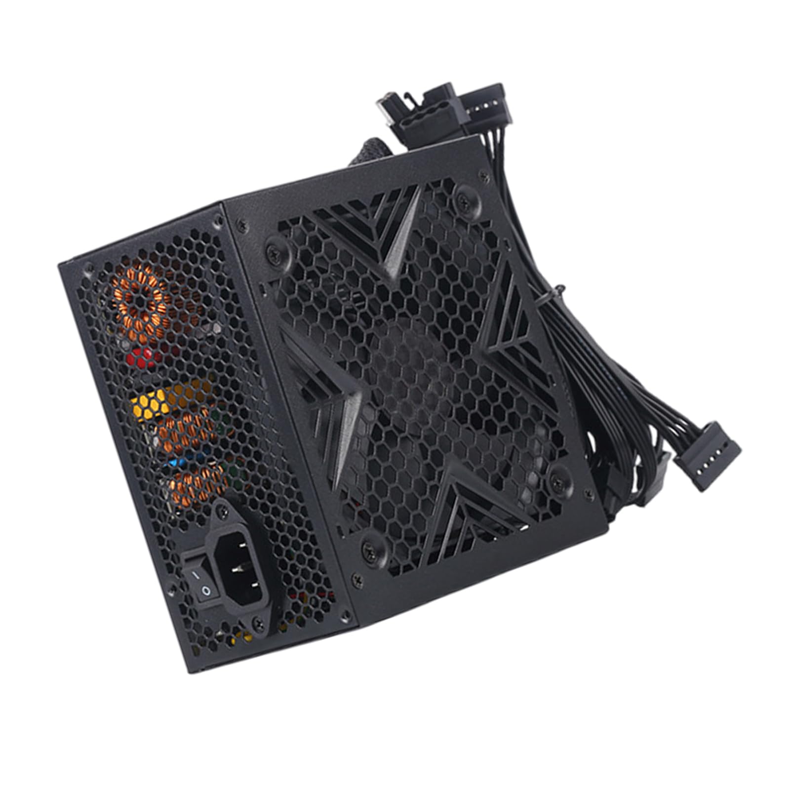 Fuente De Alimentación 550W/650W/750W para Gamers PC con Control Inteligente Ventilador Y Salida Voltajes Confiables para Juegos