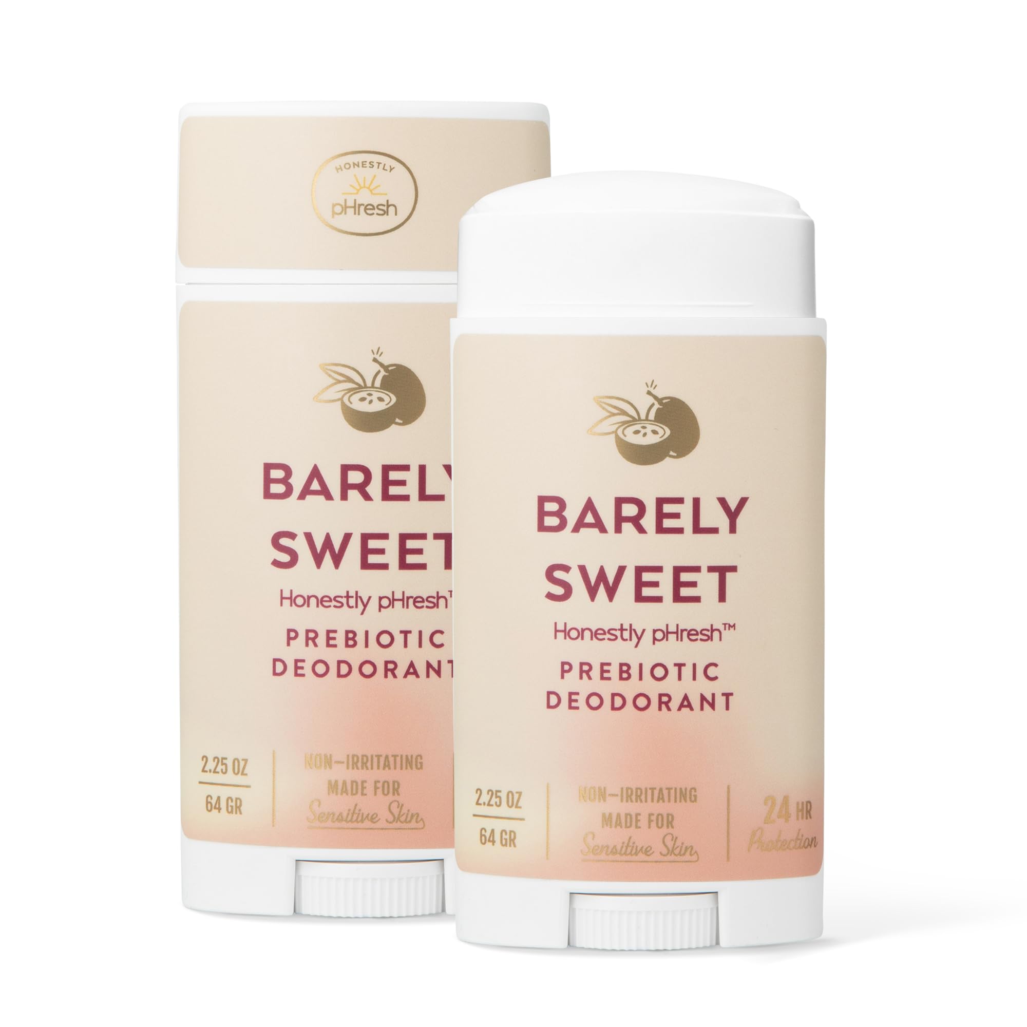pHresh Deodorant, Barely Sweet, 2.25 oz (64 g)