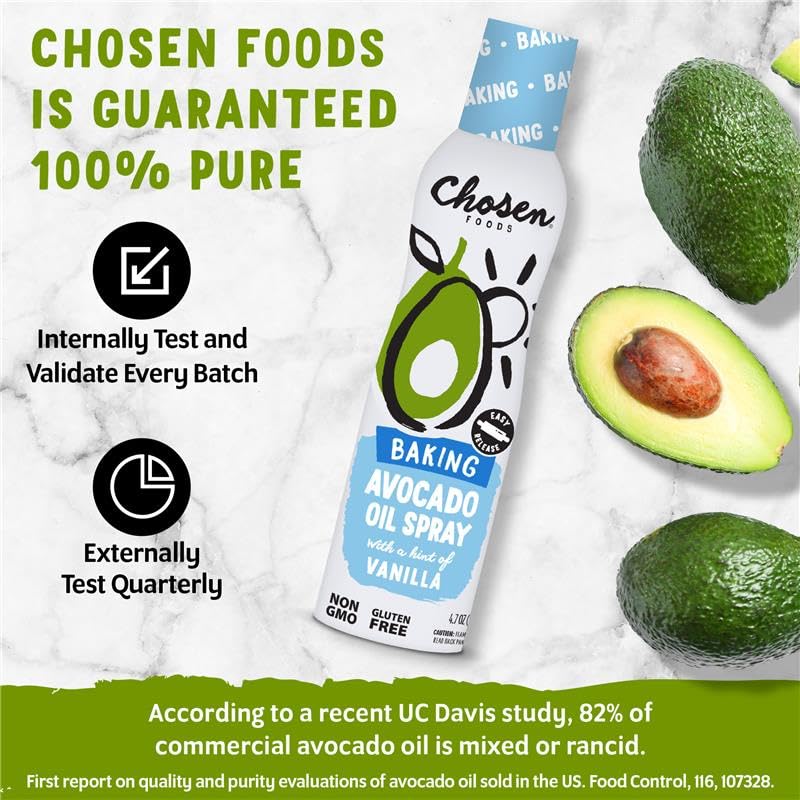 Image of Chosen Foods Avocado Oil Baking Spray 4.7 Fl Oz