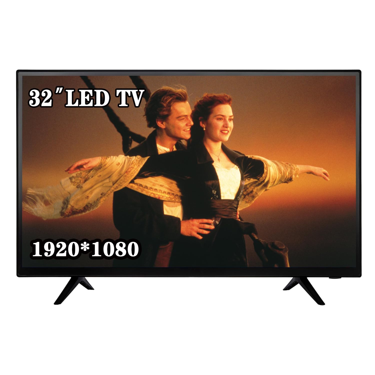 32 inch FULL High-Definition Monitor, CCTV Display Built-in Speakers,Multifunctional Interface HDMI, VGA, AV,USB, PC Input LED Computer Monitor 1920x1080, VESA