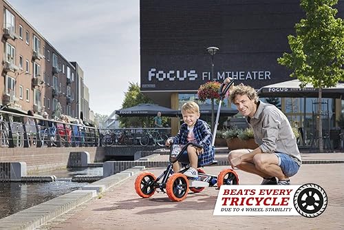 Miniatura 3 de BERG Pedal Kart Nitro 2 en 1  Pedal Go Kart juguetes de paseo para niños y niñas Go Kart juguetes al aire libre supera cada triciclo adaptable a la