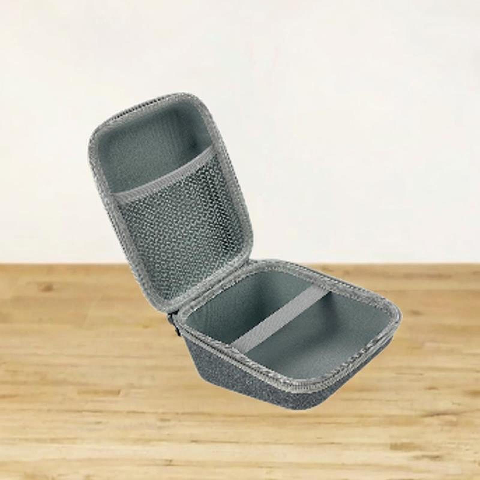 Amagogo Hartschalenkoffer, wasserdicht, tragbare Schutzhülle, schützt Ihr Gerät für das Oberarm-Druckmessgerät, Grau Groß