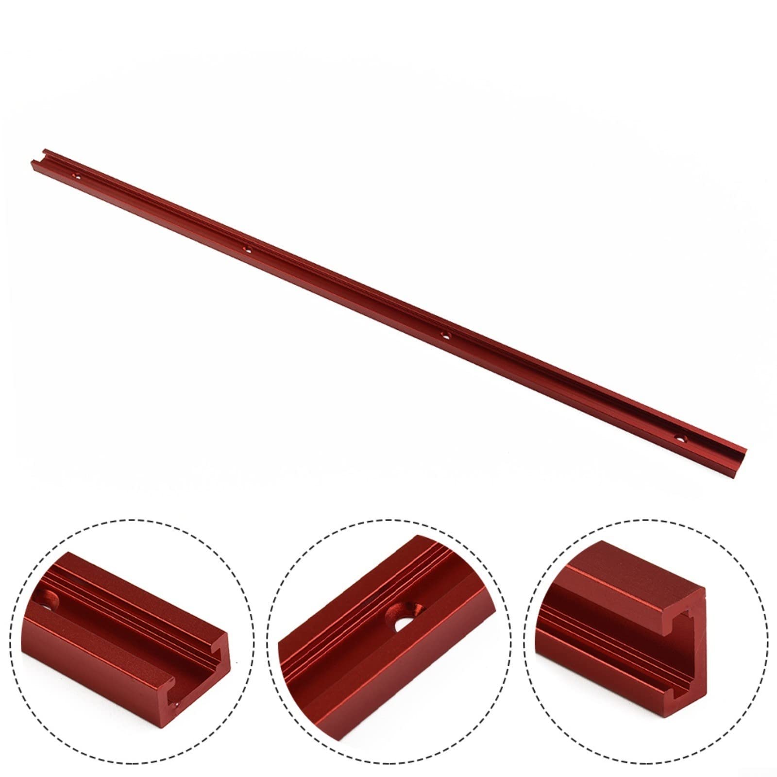 Lega di alluminio 600mm T-Track T-Slot Mitra Jig Tools per la lavorazione del legno Router