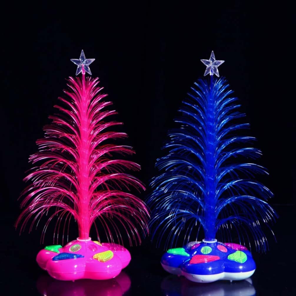 ledmomo Fiber Optic Lights Color Changing Christmas Tree Decor