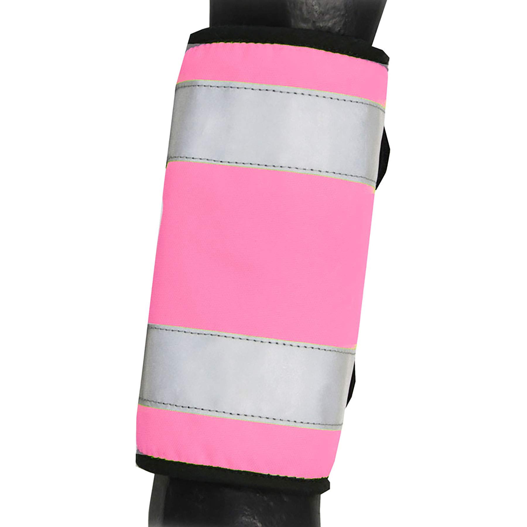 HY Viz Leg Wrap Reflective Boots Cob/Full Size Pink