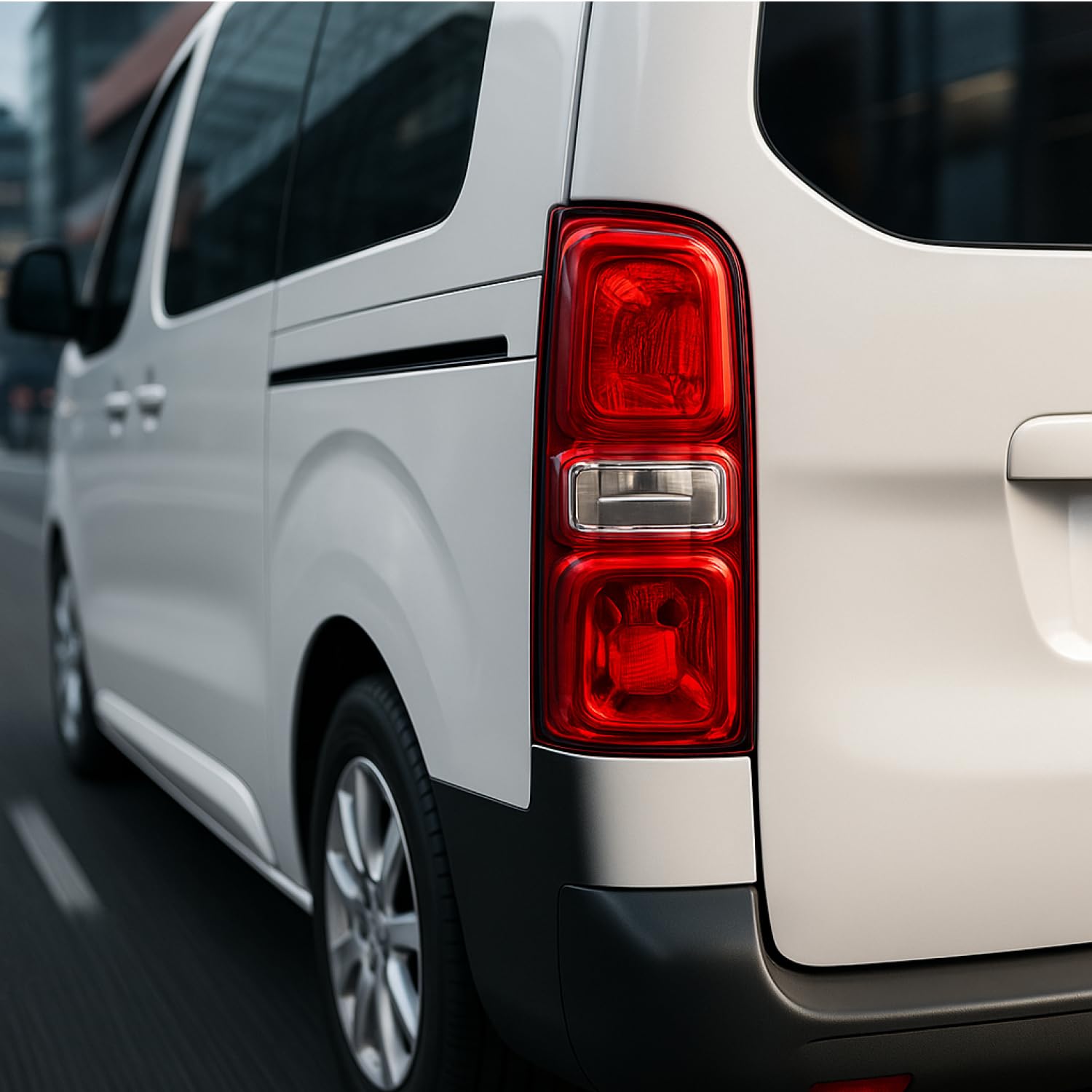 Rücklicht Rückleuchte Heckleuchte Links Fahrerseite E-Prüf | Kompatibel mit Peugeot Expert Traveller Citroen Jumpy Dispatch SpaceTourer Toyota Proace 2016+ Opel Zafira Life Vivaro 2019+