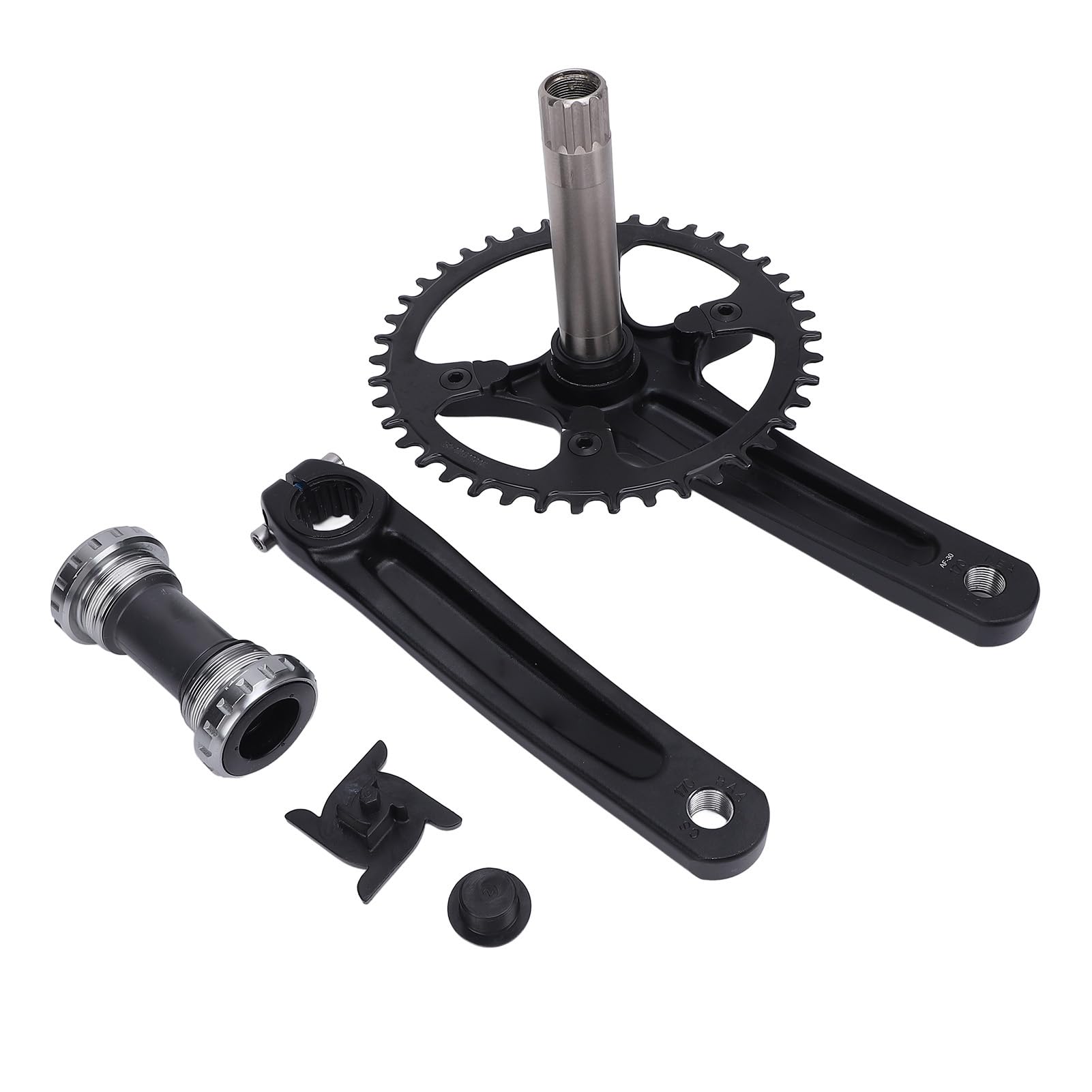 Cryfokt 42T Mechanizm Korbowy BCD110mm Stop Aluminium, do Roweru