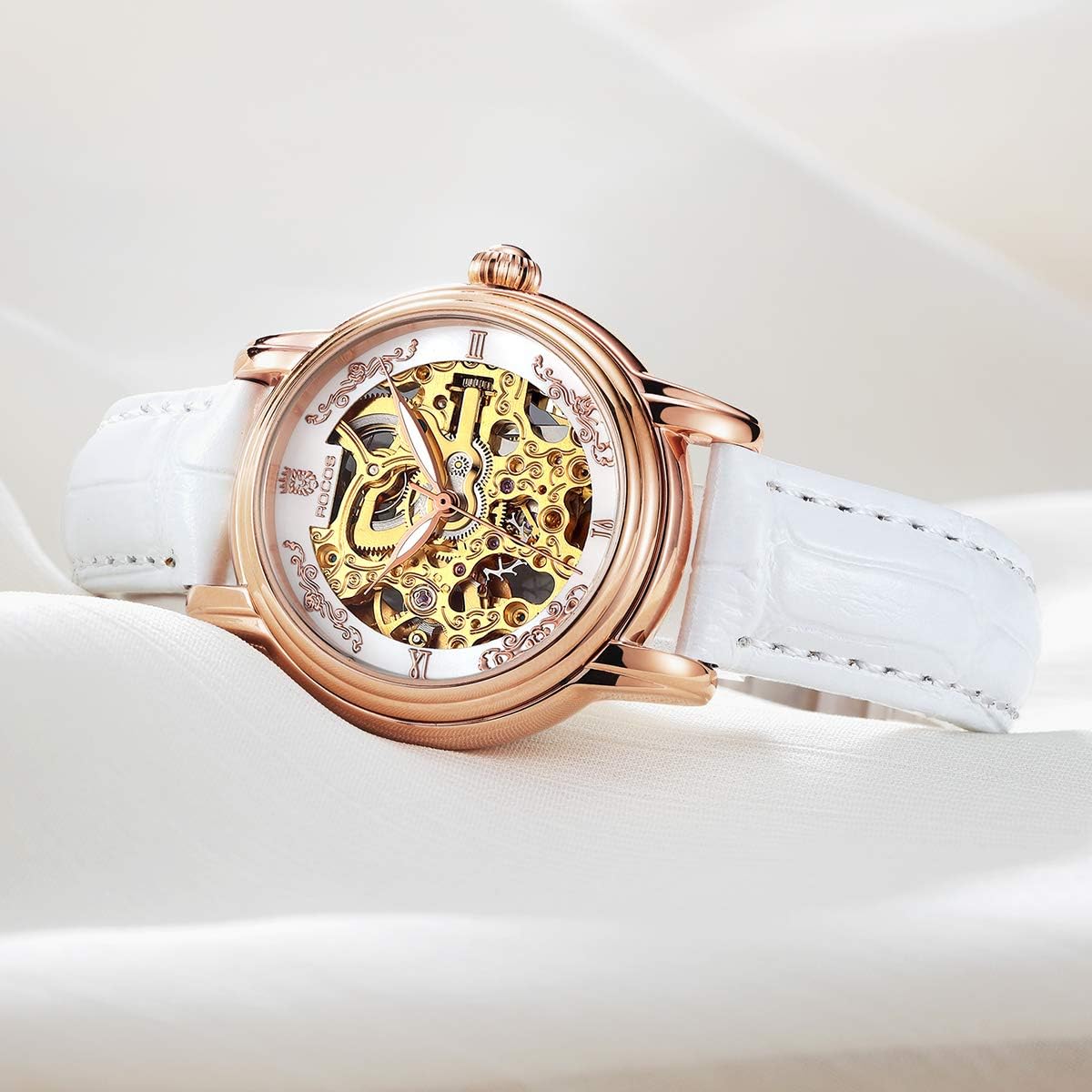 Orologio Automatico Orologi Analogico Meccanico Orologi da Donna da Polso Orologio Meccanico Scheletro Orologio Automatico Orologi Analogico Meccanico Orologi da Donna da Polso Orologio Meccanico Scheletro