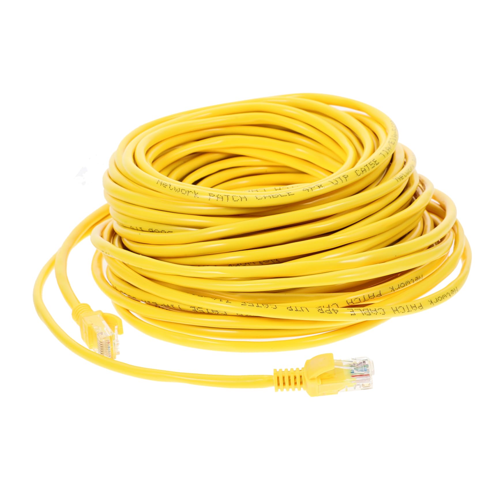 ARTIBETTER Secure Ethernet Connector Head Cat 5e Network Cord 20m Long Patch Cable