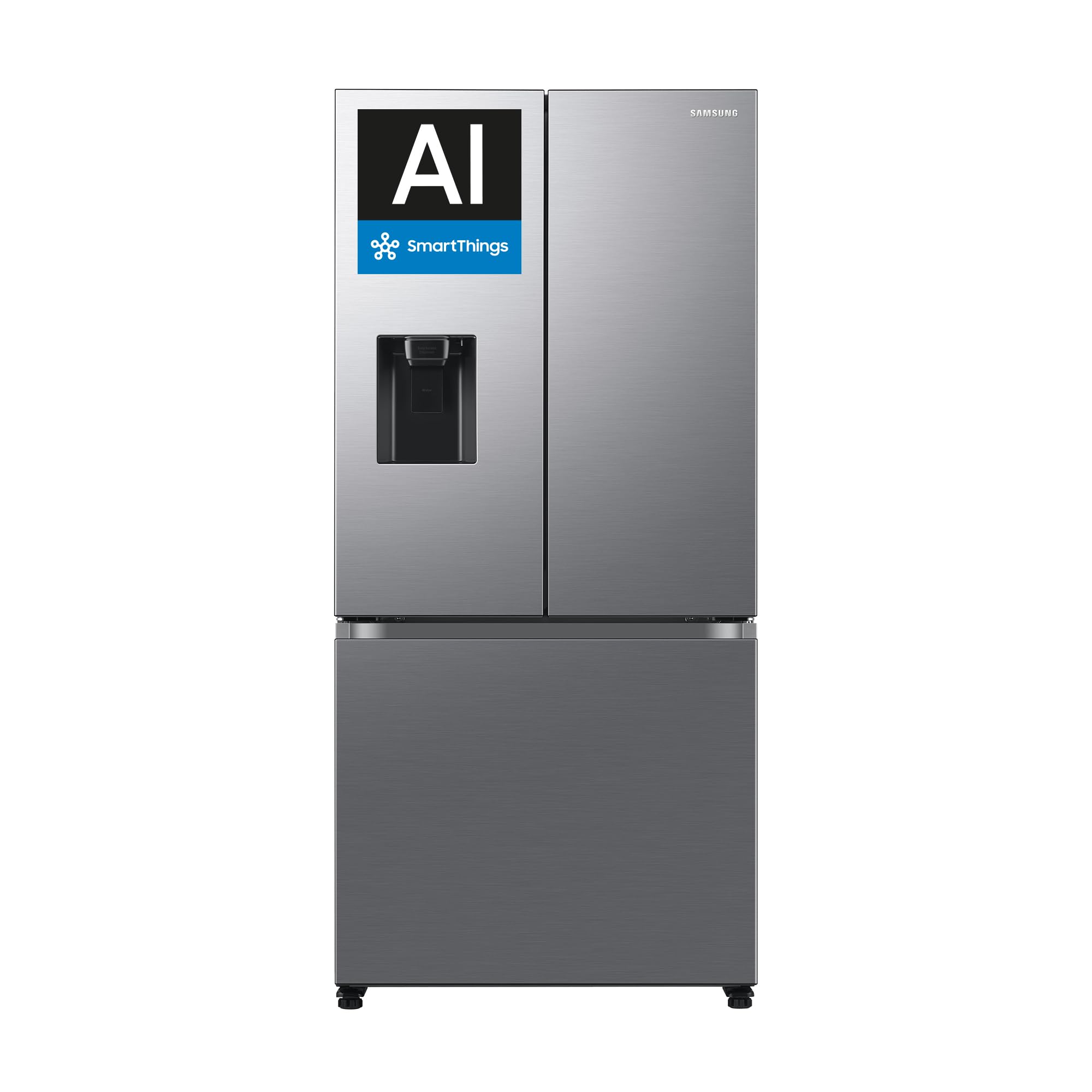 Samsung Frigorífico French Door AI 177.5cm Twin Cooling Plus™ 495L Clase E Inox RF50C530ES9/​EF