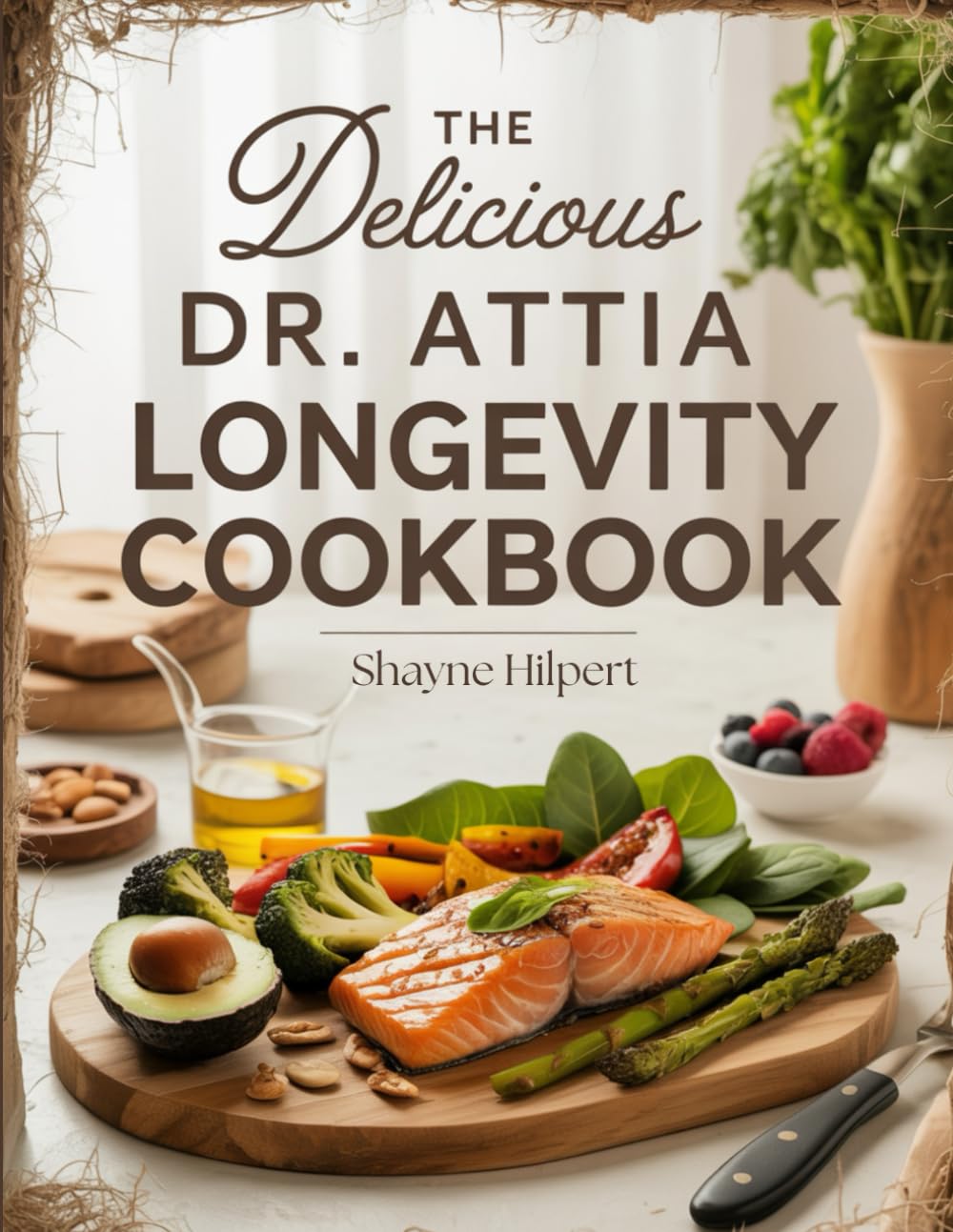 The Delicious Dr. Attia Longevity Cookbook: Inspired Recipes and Nutrition Principles for Supporting Long-Term Health, Energy, and Everyday Vitality