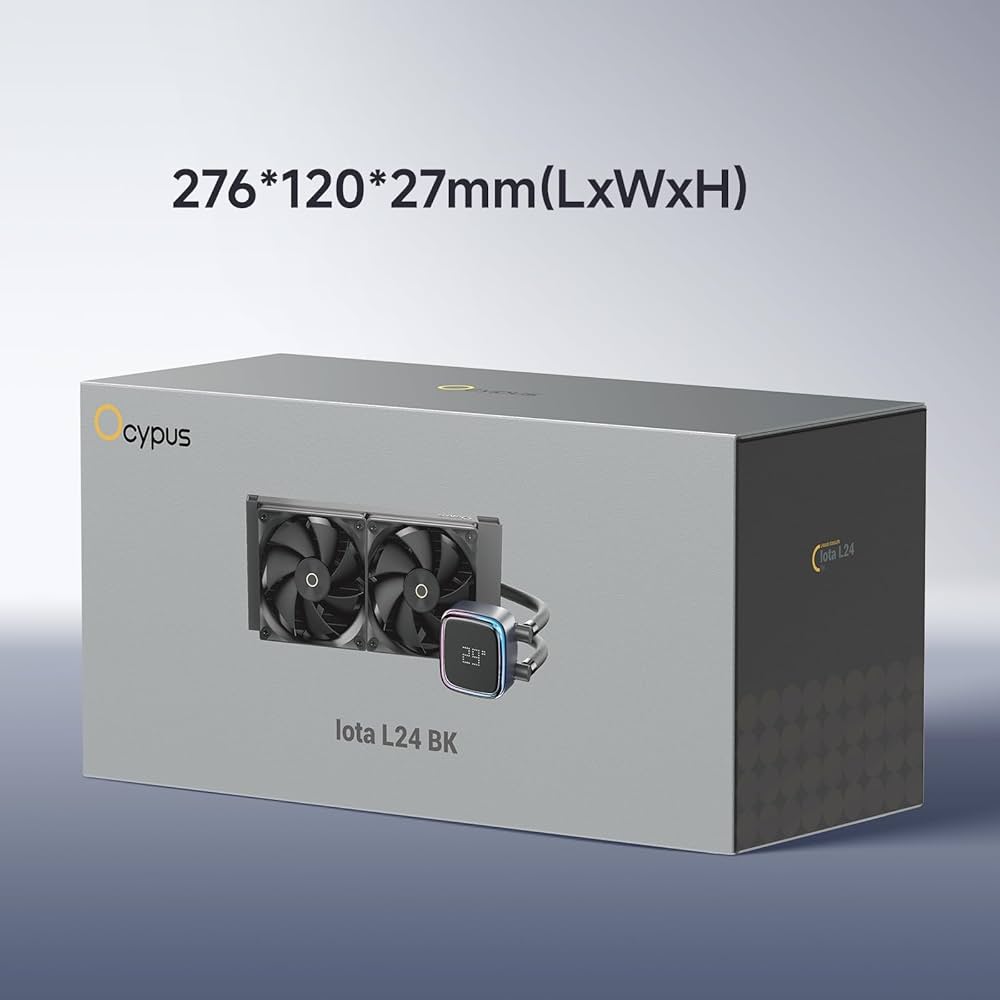 Amazon.com: Ocypus Iota L24 Aio Cooler with Digital Display