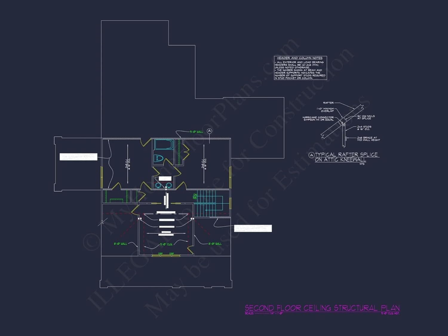 10-1923 House Plan -Craftsman Home Plan - 3-Bed, 2-Bath, 2,579 SF