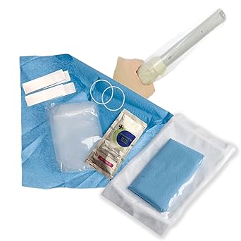Ultrasound Probe Cover, Transducer Disposable Clear Latex-Free Sterile Protector, 6