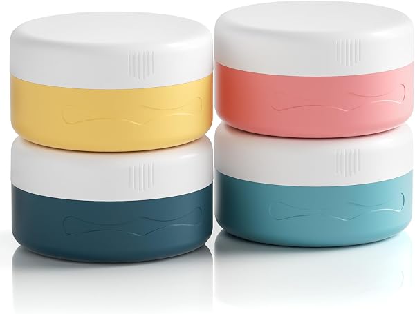 Euqvunn tarros de silicona para viaje, 40 ml