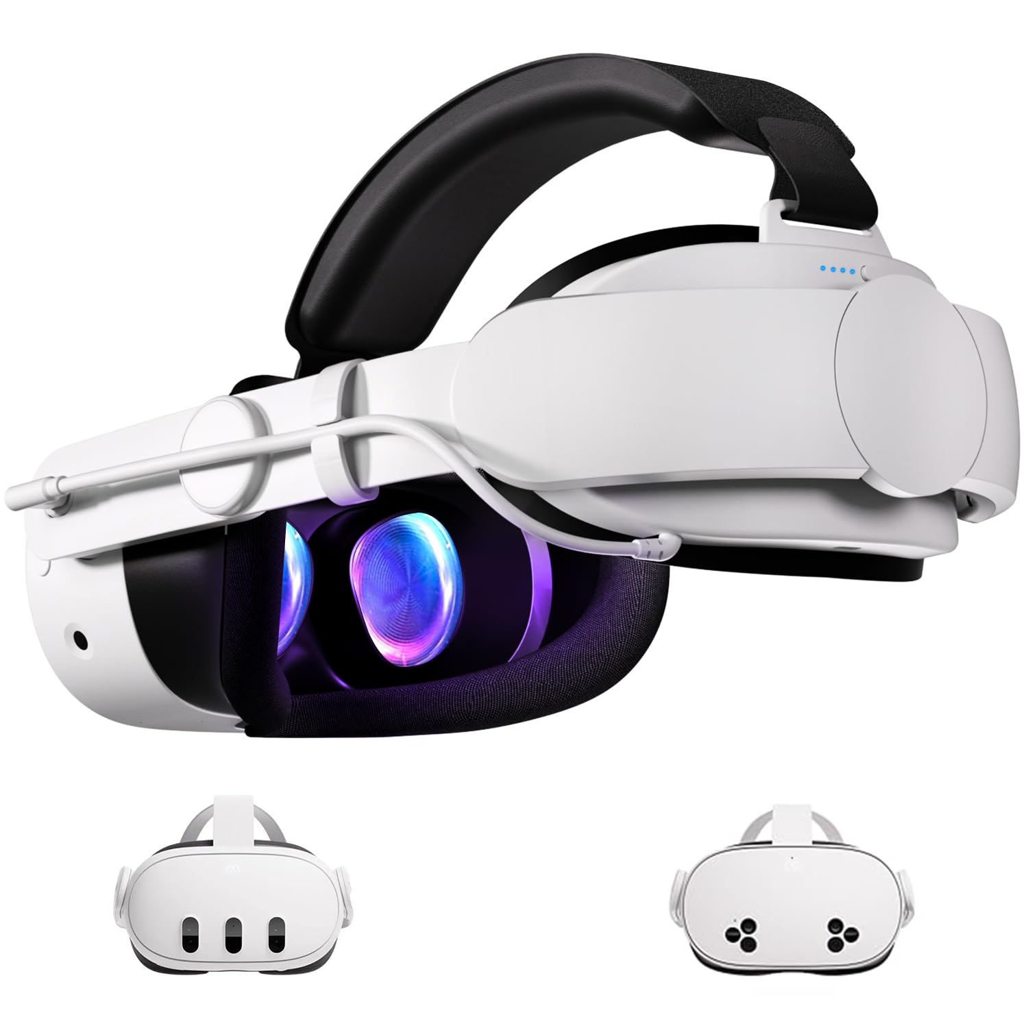 Amazon.com: Hurra Head Strap with Battery Compatible with Meta