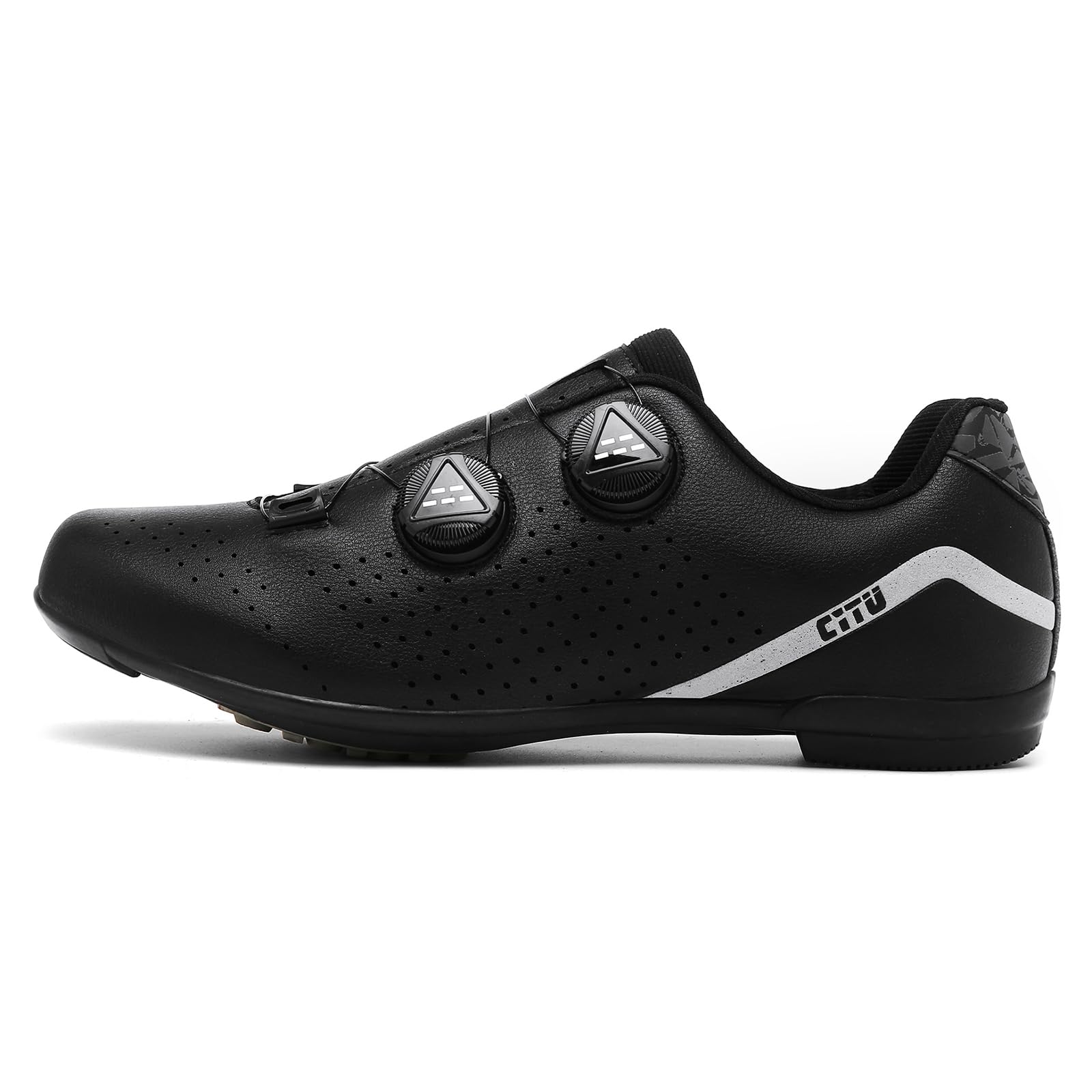 Scarpe ciclistiche Senza Chiusura Road e Scarpe MTB Sneaker Senza Blocco Esterne al Interno traspirato