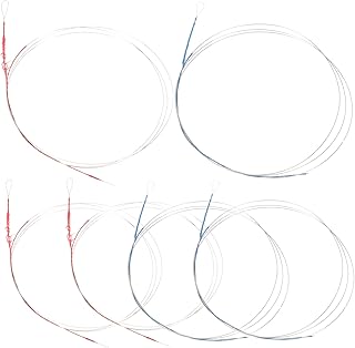 VICASKY 6 Sets Erhu Strings Sitar Instrument Gitarre Instrument Erhu Parts Erhu Accessories Instrumentos Musicales Erhu Instrument Khaen Instrument Lute Violin Strings Steel Wire