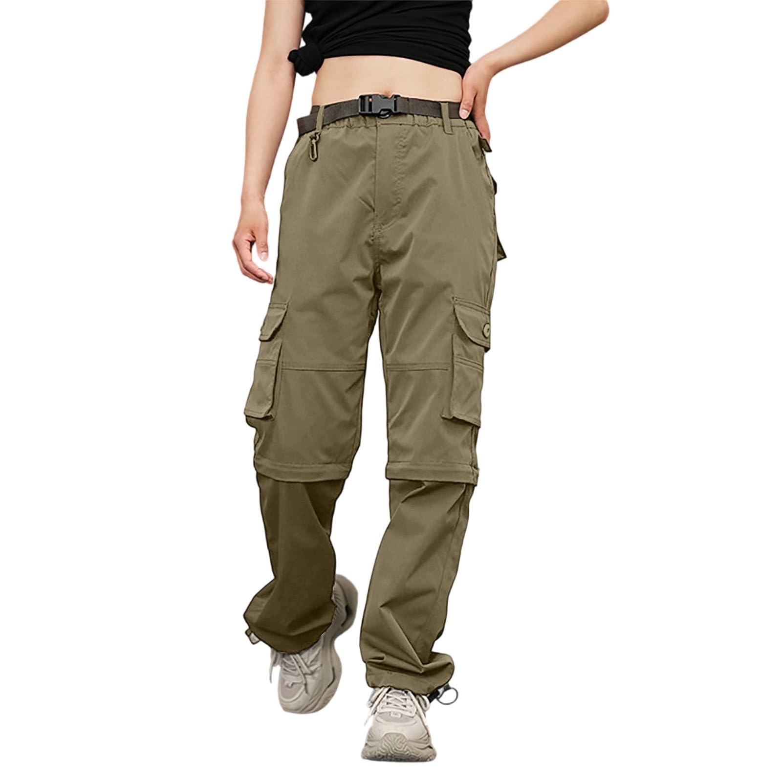Pantaloni Donna Trekking Estivi Pantalone Estivo Ciclisti Wide Leg Sweatpants Curvy Protezioni Harem Push Up Cargo Lavoro Palestra da Palazzo Baggy Jogger