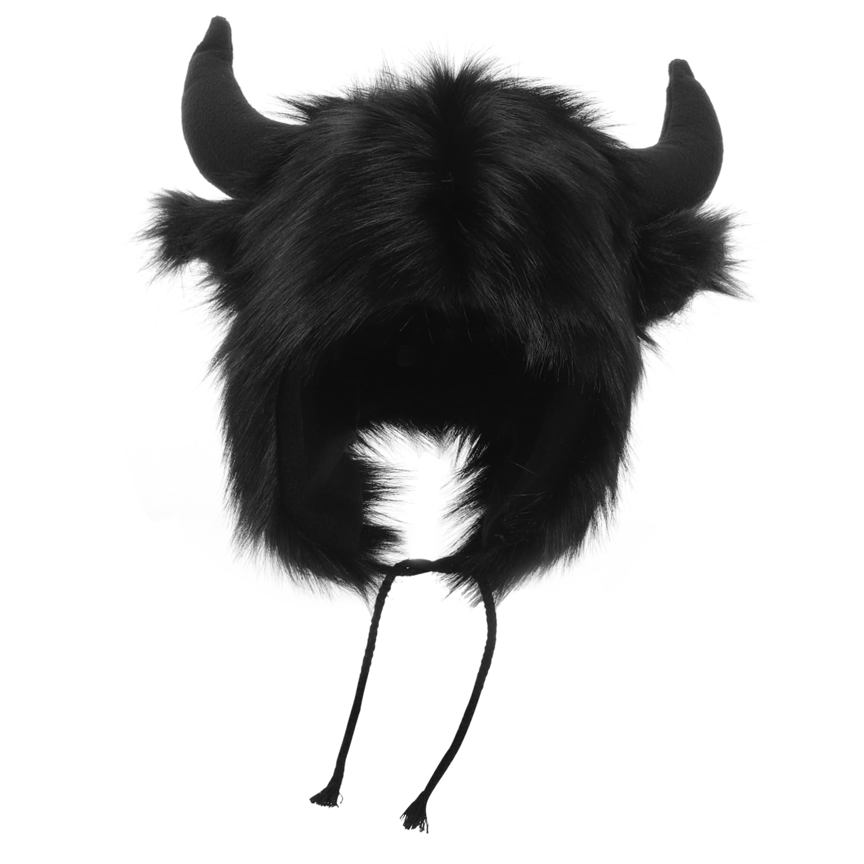 Homoyoyo Tapa Del Oído De Bocina Fiesta Divertido Sombrero Con Orejas De Animales Gorro De Disfraz De Animal Sombreros De Disfraces De Animales Sombrero De La Novedad Felpa Negro