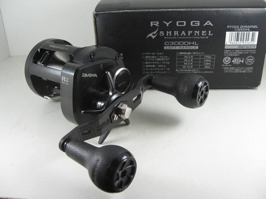 リョウガ シュラプネル C3000HL 左巻き ダイワ(Daiwa) リョウガ シュラプネル C3000HL 左巻き 00613631