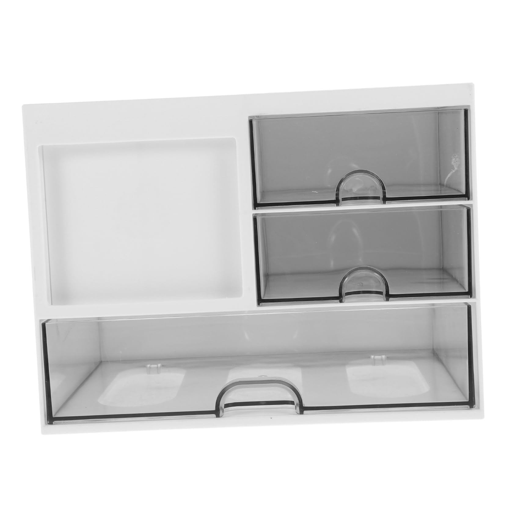 Organizador De Escritorio Deslizables Para Documentos y Accesorios Caja De Almacenamiento Multiusos Para Oficina Hogar y Estudio Diseño De Capacidad Ampliada y Fácil Ensamblaje