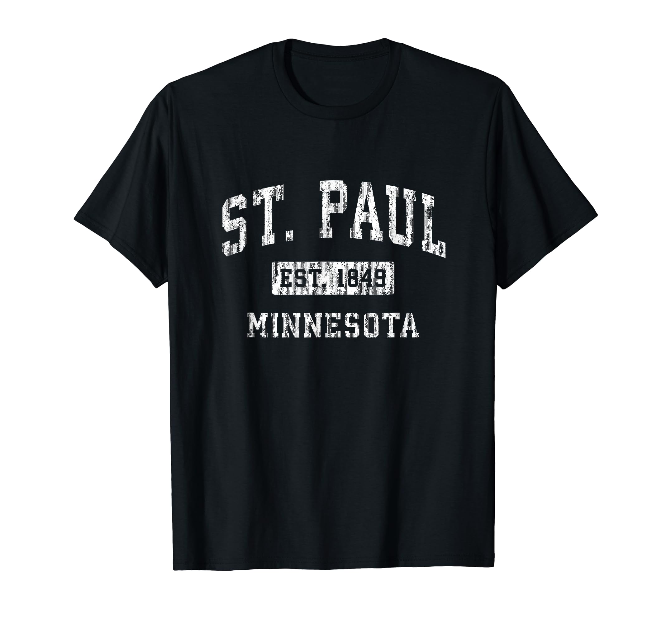 St. Paul Minnesota MN Vintage Established Sports Design T-Shirt