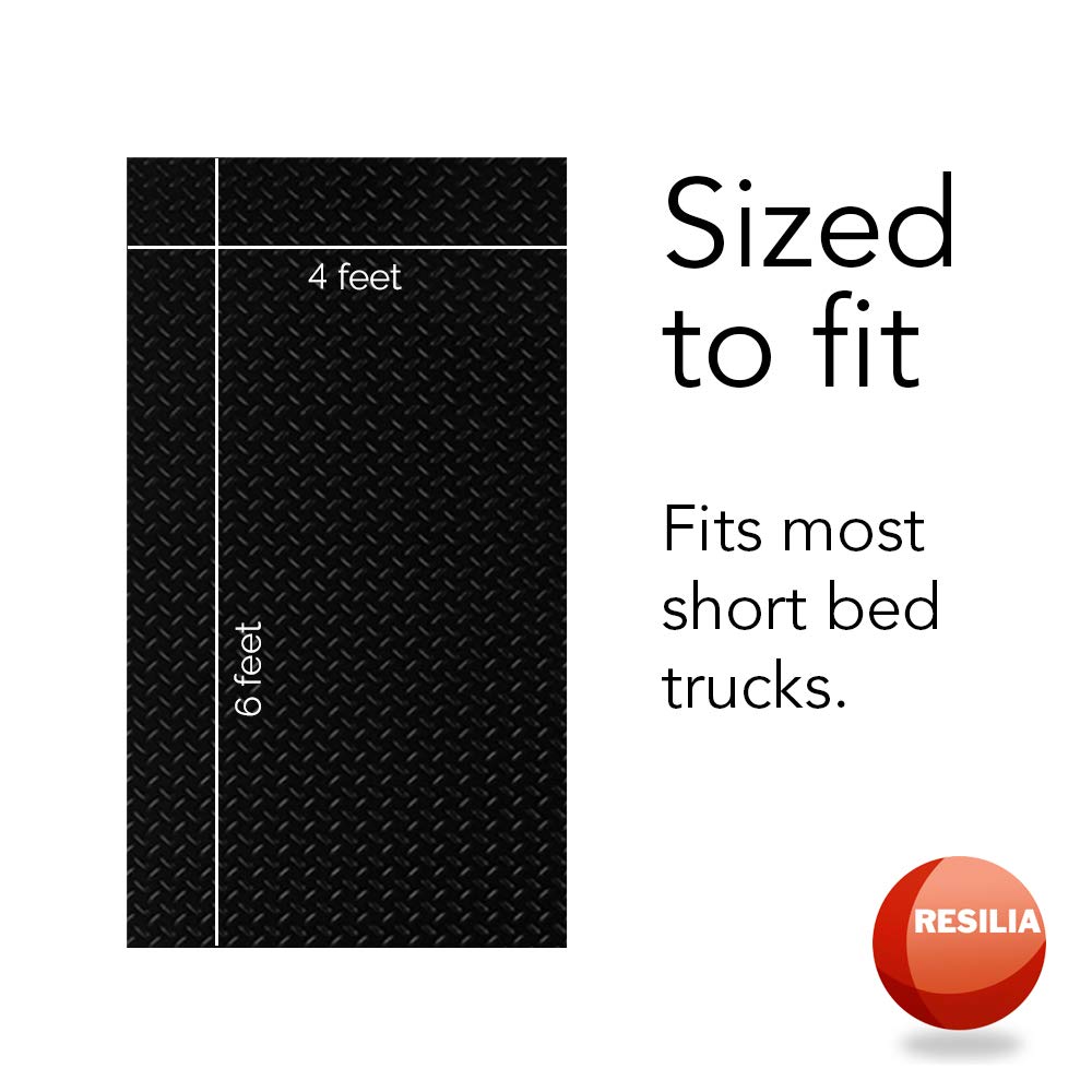 RESILIA Truck Bed Mat Liner Universal Size, Durable HeavyDuty All
