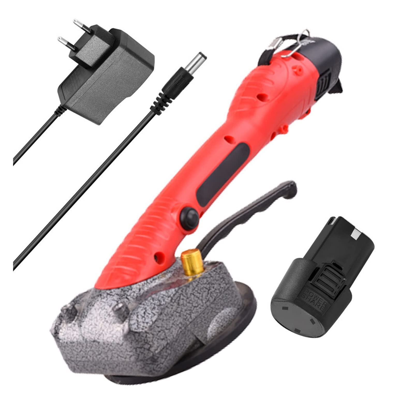 Strumento di Vibrazione per Piastrelle Piastrellatrice Piastrellatrice Piastrelle per Pavimenti da Parete Posa di Utensili vibranti con Ventosa da 100 * 100mm Vibratore a Ventosa di livellament