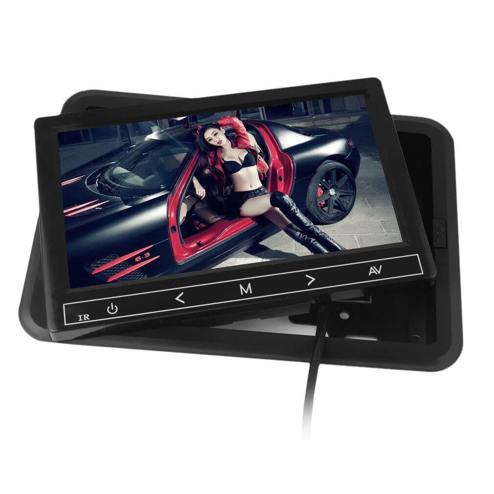 Amazon.com: CAIRUTE 7 Inch TFT-LCD Display 2 Video Input Car Rear