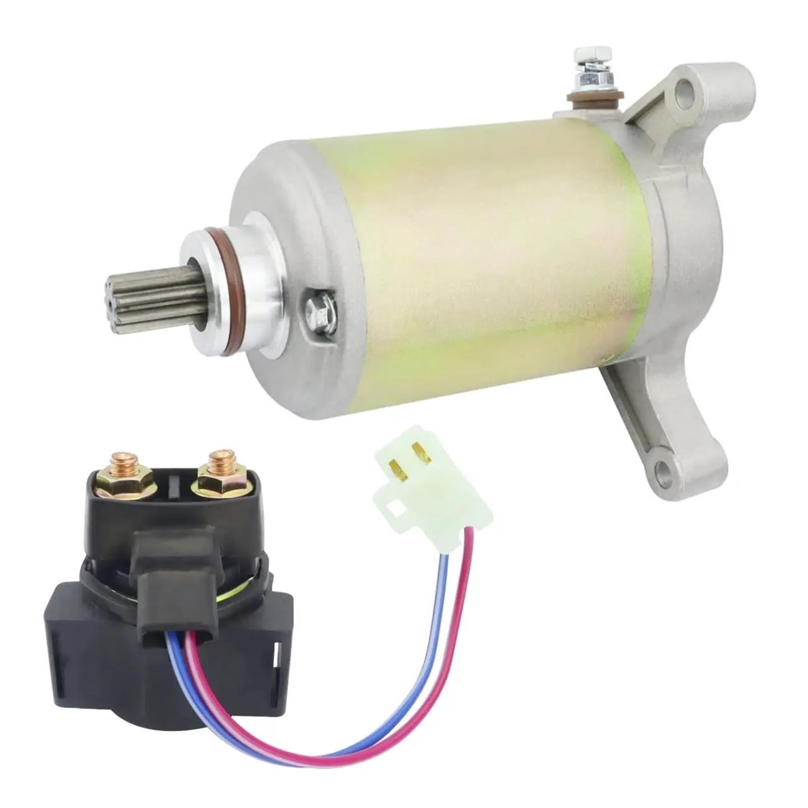 Motor Arrancador Relé Arranque Para Warrior 350 YFM350 1987-2003 Para Big Para Bear 350 4x4 1987-1996 Moto-4 350 1987-1995 Para Kodiak 400 1993-19951UY-81 Arranque