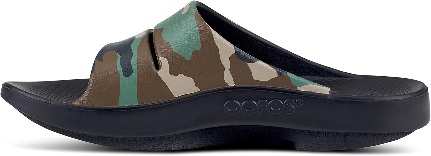 OOFOS Women's Unisex Ooriginal Thong Flip-Flop 14 Slate