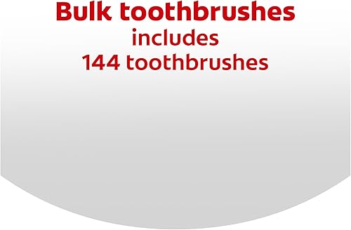 Miniatura 3 de Colgate Cepillos de dientes suaves, cepillos de dientes a granel, cepillos de dientes envueltos individualmente para adultos, caja de 144