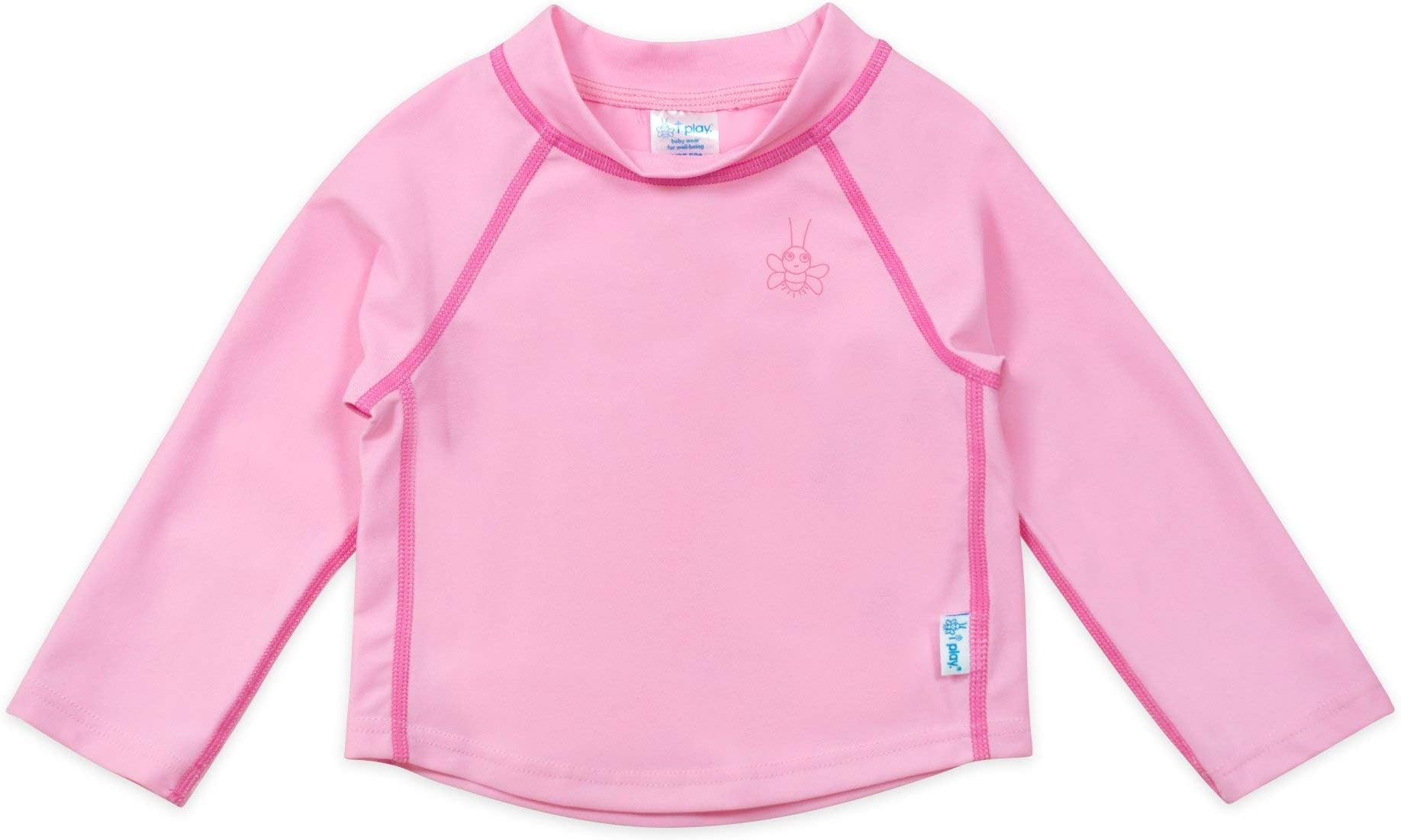 UPF 50+ Long Sleeve Rashguard by Iplay - Pink - 6 Mths