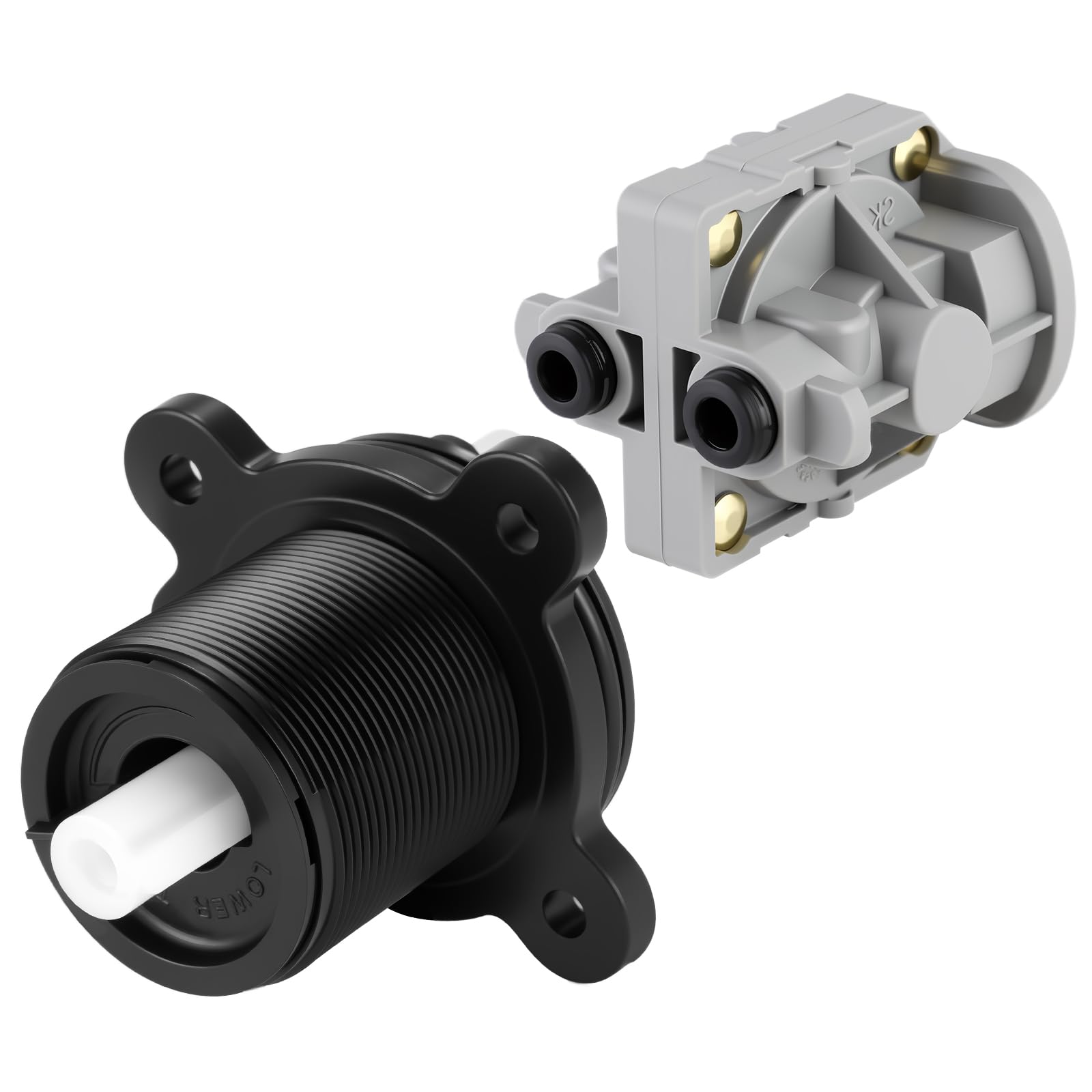 Photo 1 of 974-2910 Pressure Balancing Cartridge and 971-2500 Valve Stem Assembly, Compatible with Pfister 0X8/JX8/VB8/JV8 Deep Casting Valve, fits for Single Handle Tub/Shower