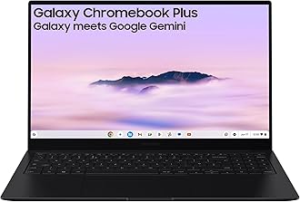 Samsung Galaxy Chromebook Plus Gemini AI Laptop, i3 Processor, Built in Gemini Quick Insert Key, 8GB Memory RAM 256GB Storage, Neptune Blue