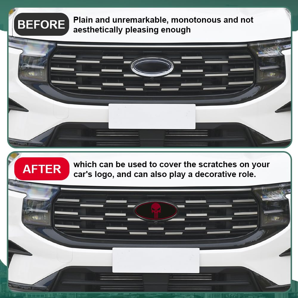 American Flag Badge Nameplate,Front Grille Tailgate Emblem Compatible With 2004 - Foto 10