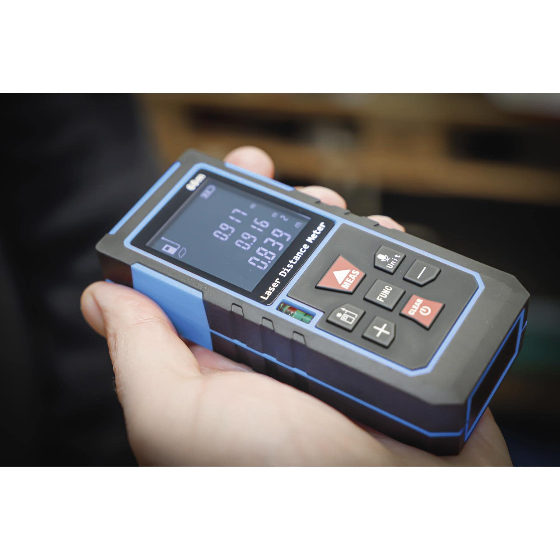 TELEMETRE METRE LASER 60 M, CALCUL DISTANCE SURFACE VOLUME